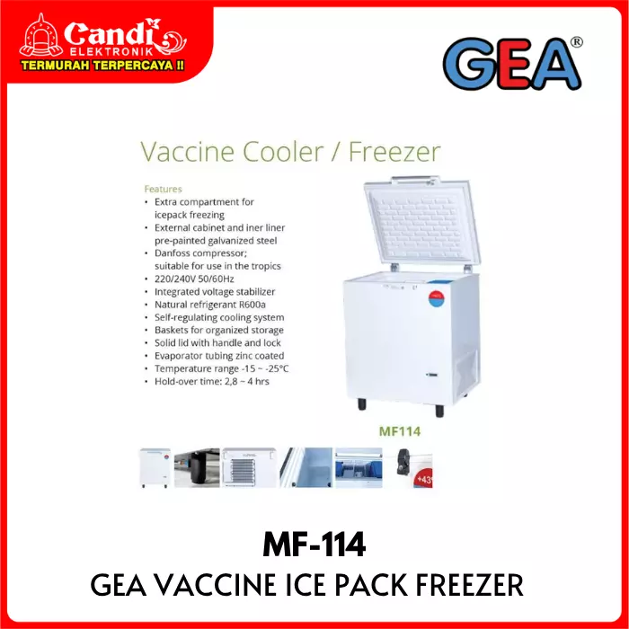 VACCINE ICE PACK FREEZER GEA